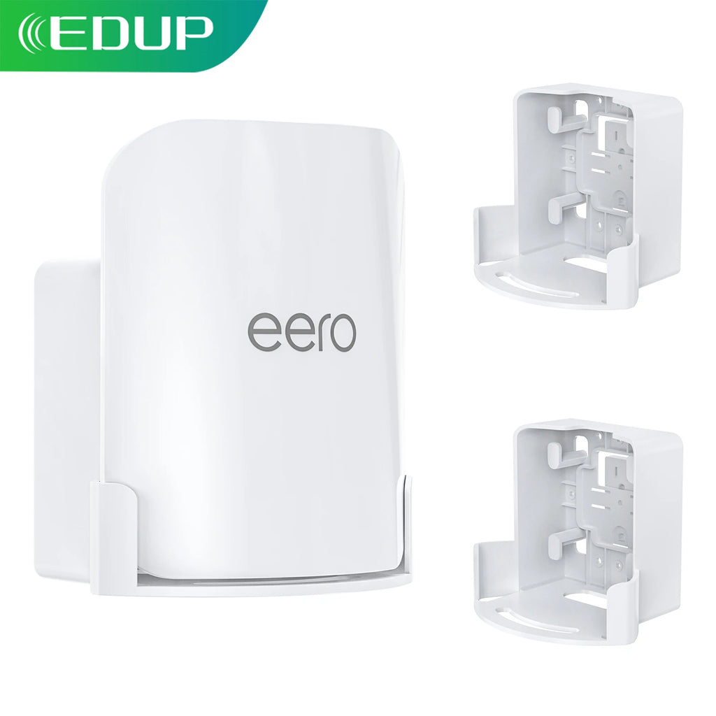 EDUP HY-WT1219-2 Wall Mount for eero Pro 7 WiFi 7 Router Space-Saving with Cable Management Durable Easy Installation Kit