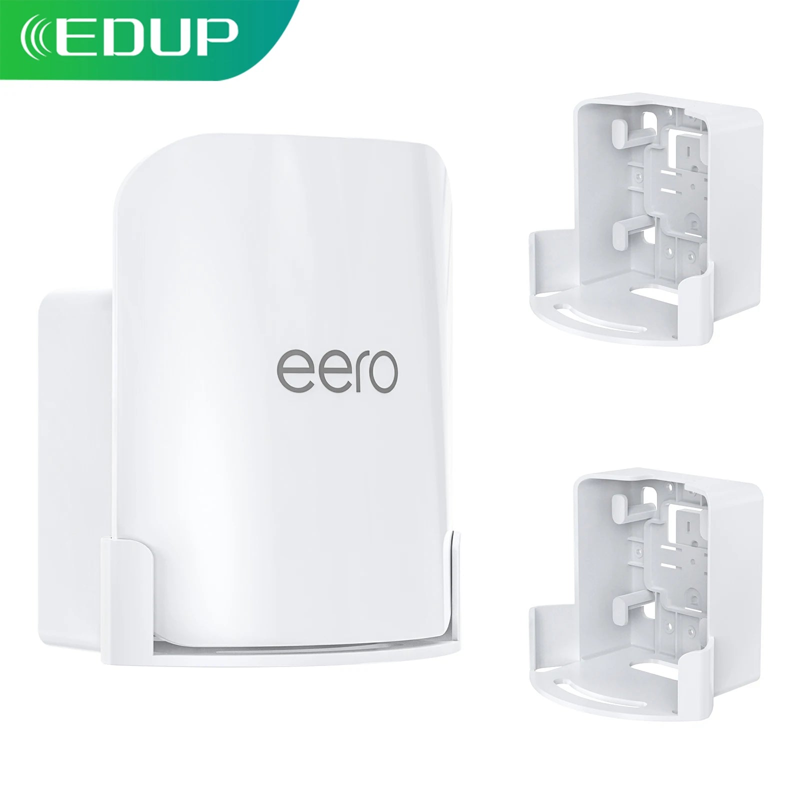 EDUP HY-WT1219-2 Wall Mount for eero Pro 7 WiFi 7 Router Space-Saving with Cable Management Durable Easy Installation Kit